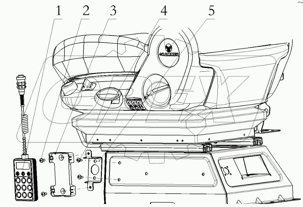  ДИСТАНЦИОННОЕ УПРАВЛЕНИЕ ECAS; ECAS REMOTE CONTROL