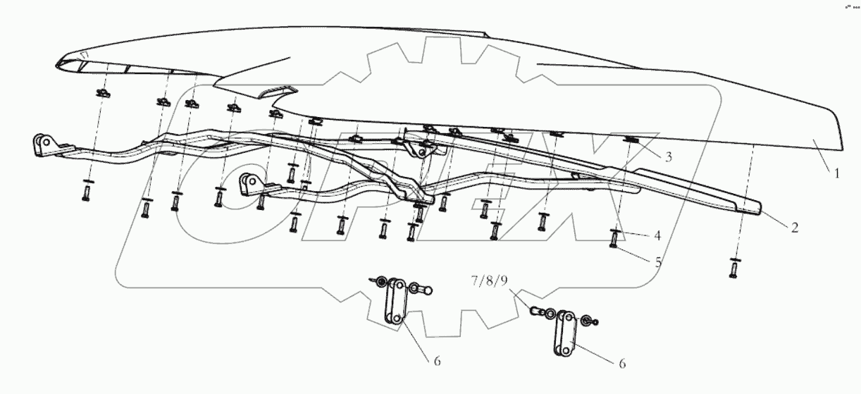  ВОЗДУШНЫЙ ОТКЛОНИТЕЛЬ; AIR DEFLECTOR
