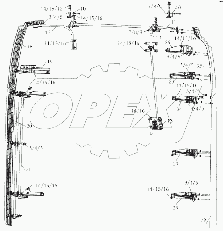  ВОЗДУШНЫЙ ОТКЛОНИТЕЛЬ; AIR DEFLECTOR