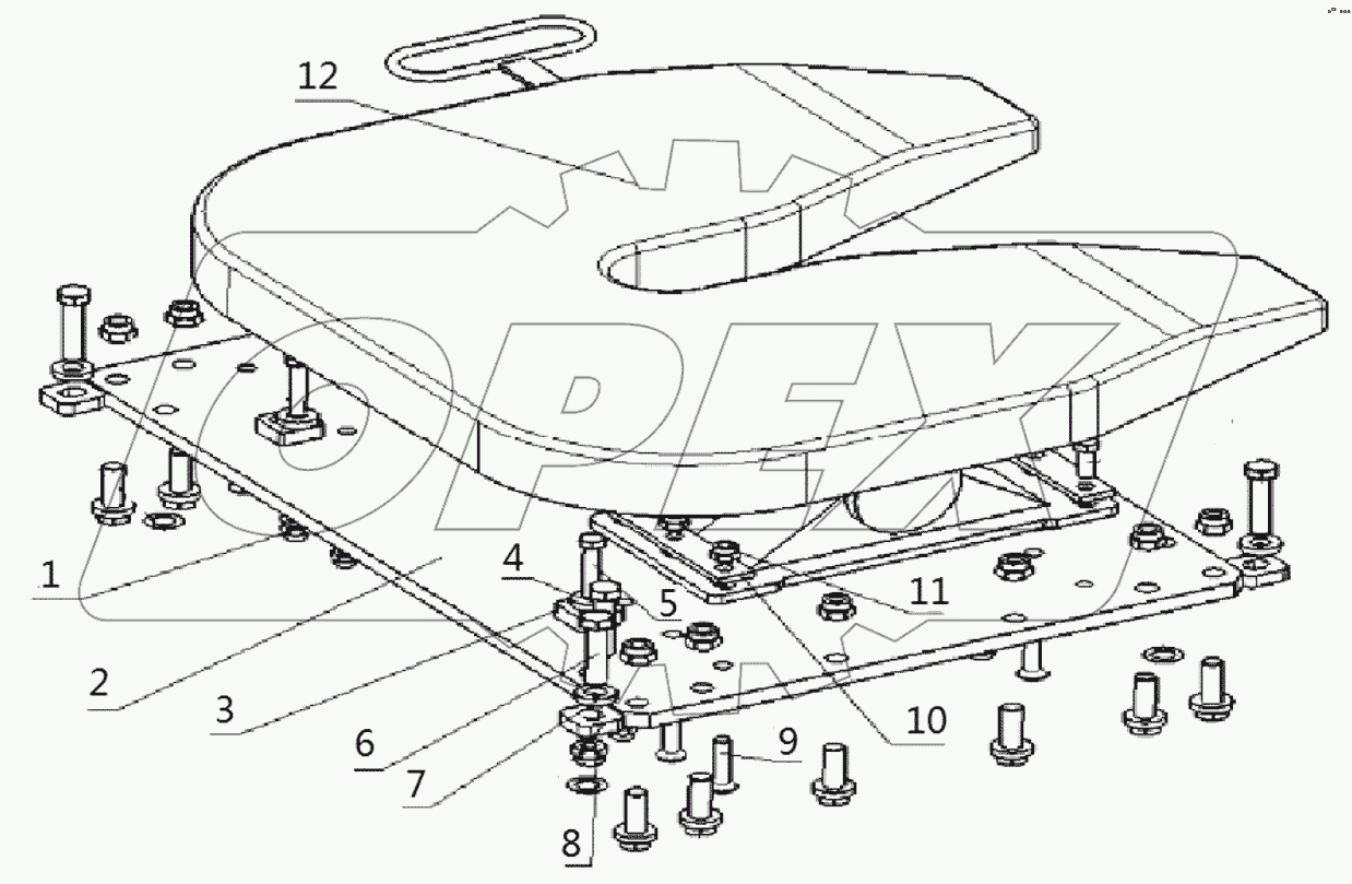  ПОЛУПРИЦЕПНАЯ БАЗА; SEMI TRAILING BASE
