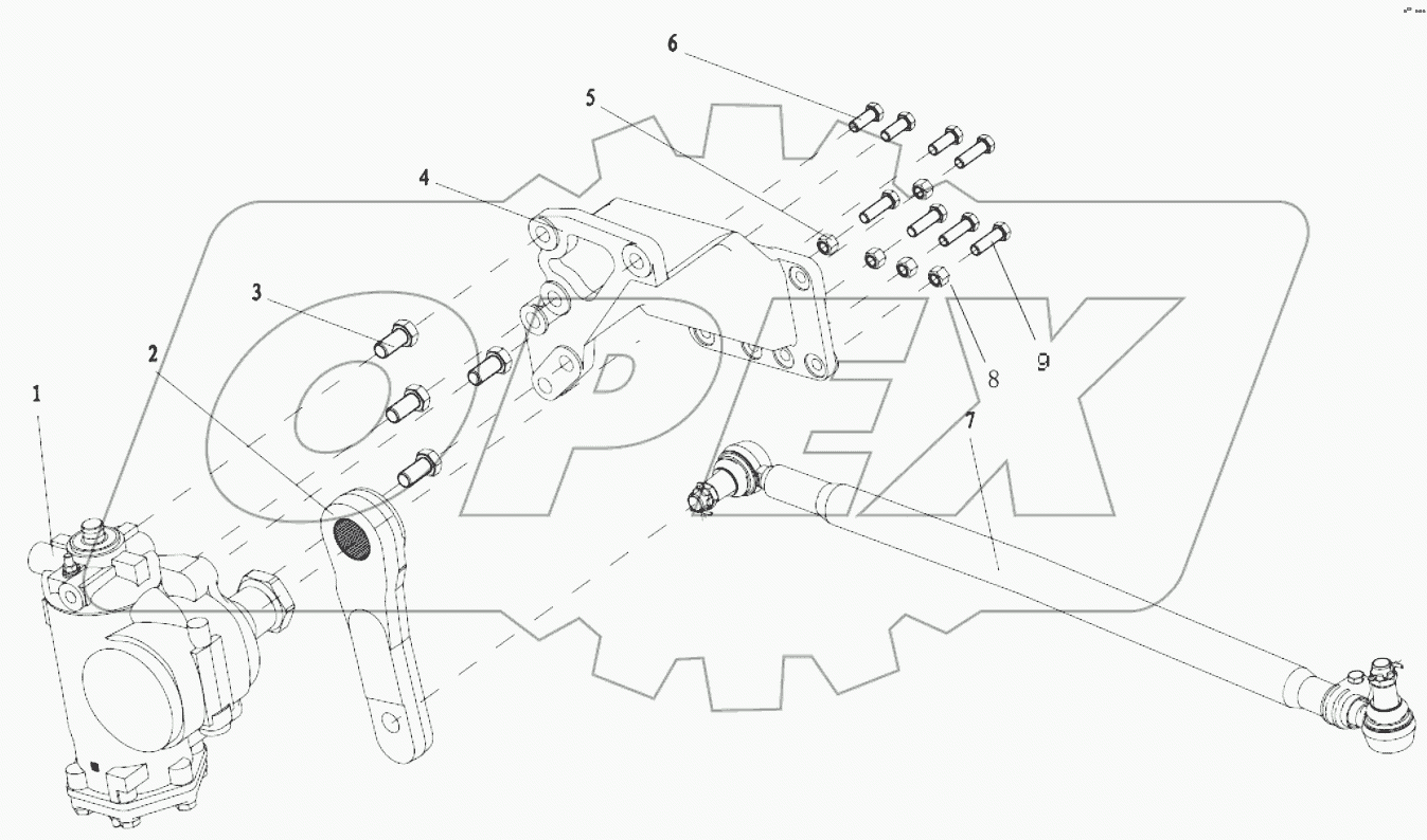  SINGLE SHAFTS STEERING TRANSMISSION DEVIC