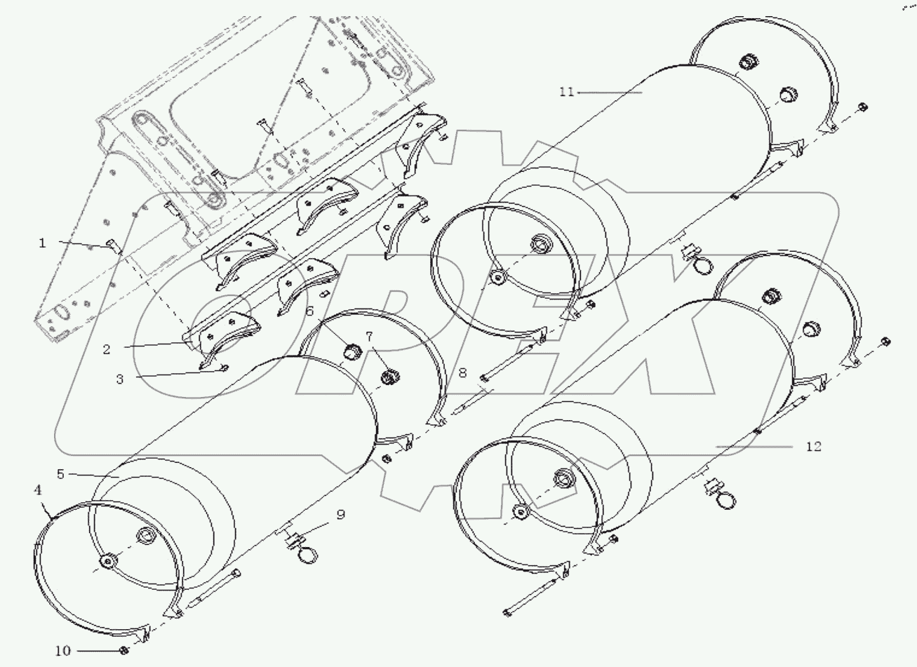  AIR TANK FIXING (B3)