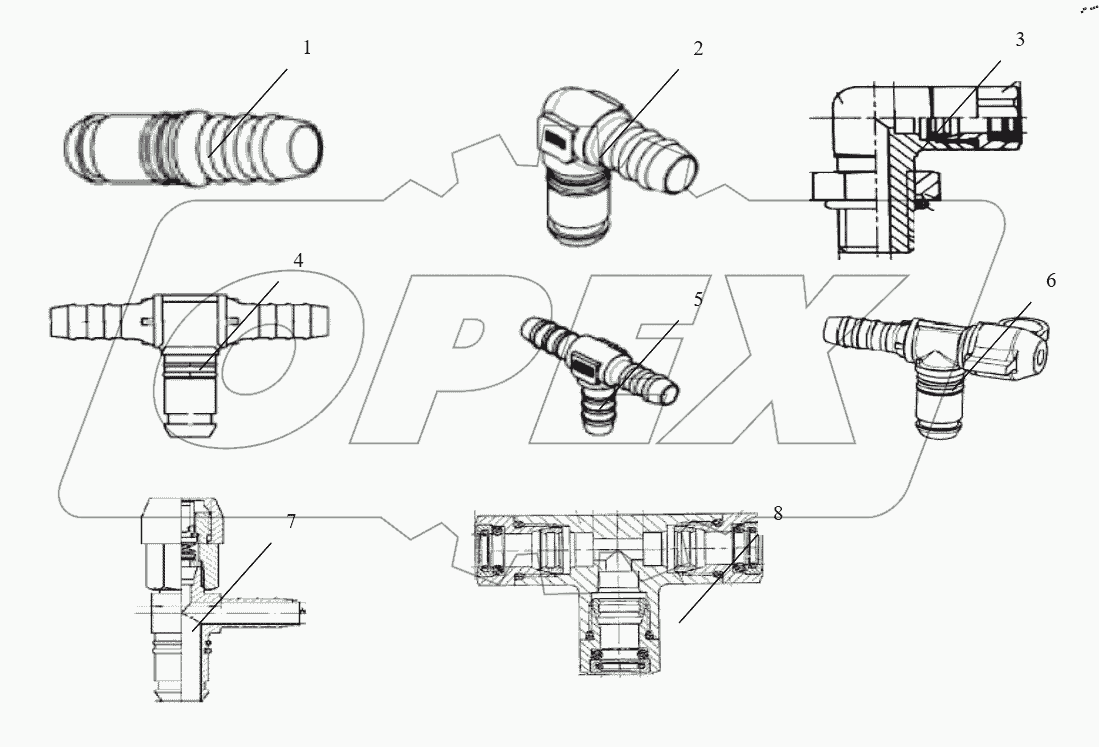  CONNECTING PARTS,LINE & NIPPLE JOINT
