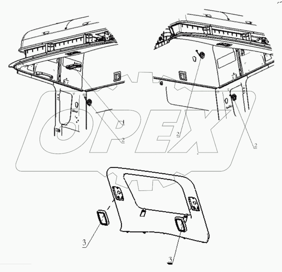  FLOODLIGHT (HIGH ROOF)