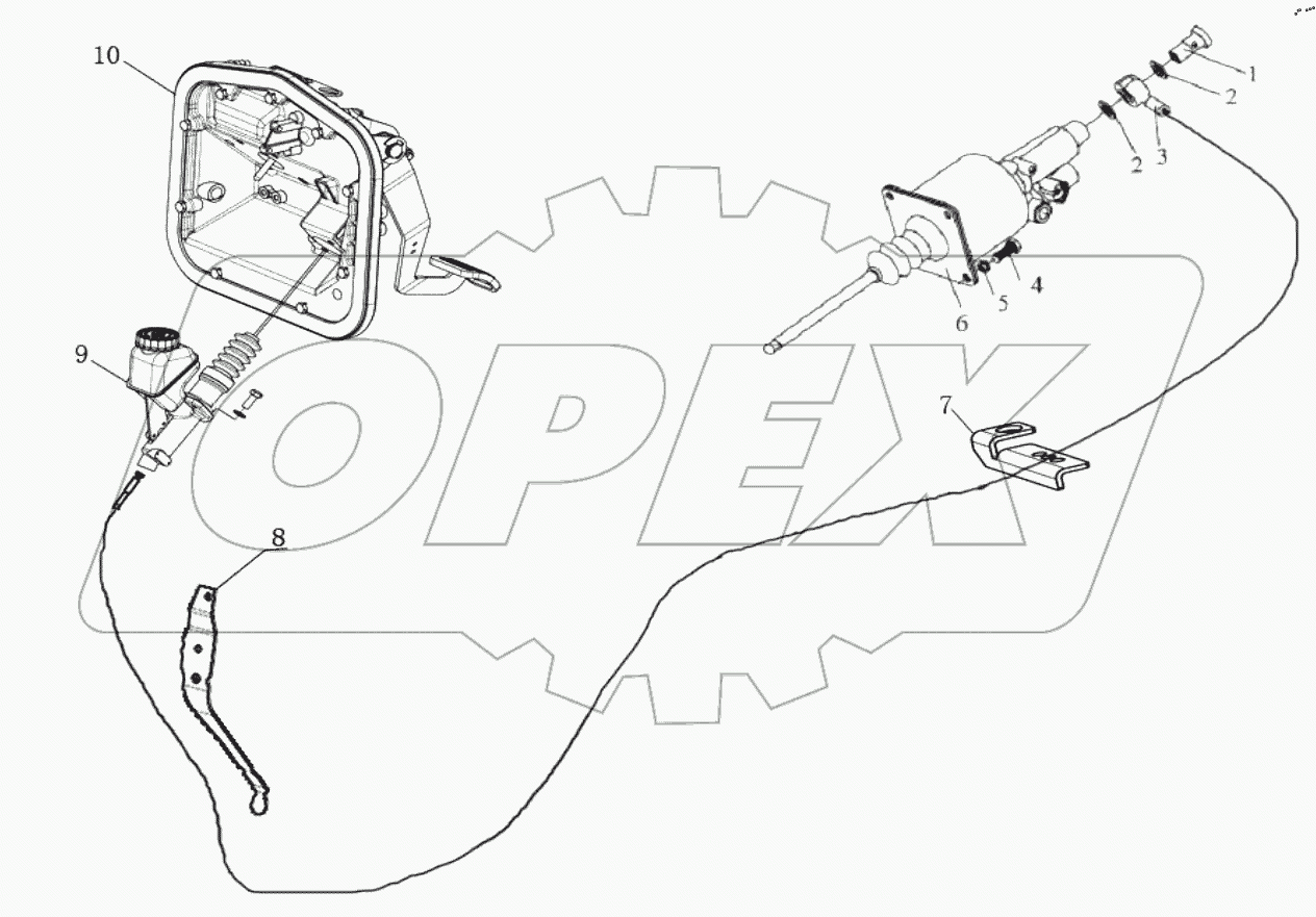  PULL CLUTCH CONTROL DEVICE