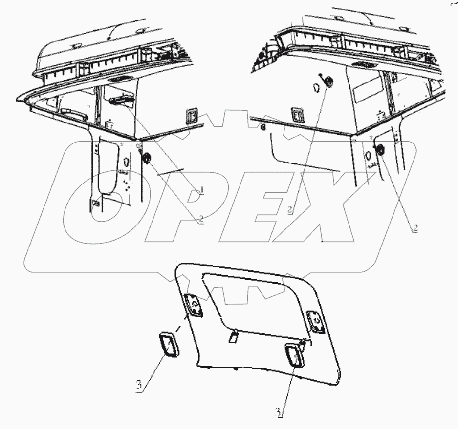  FLOODLIGHT (HIGH ROOF)
