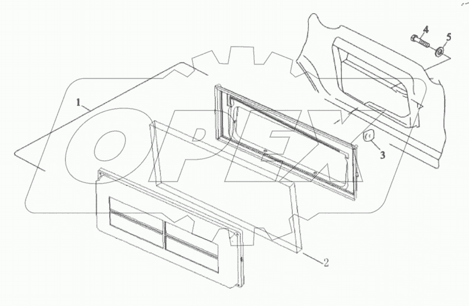  AIR INTAKE BOX ON CAB
