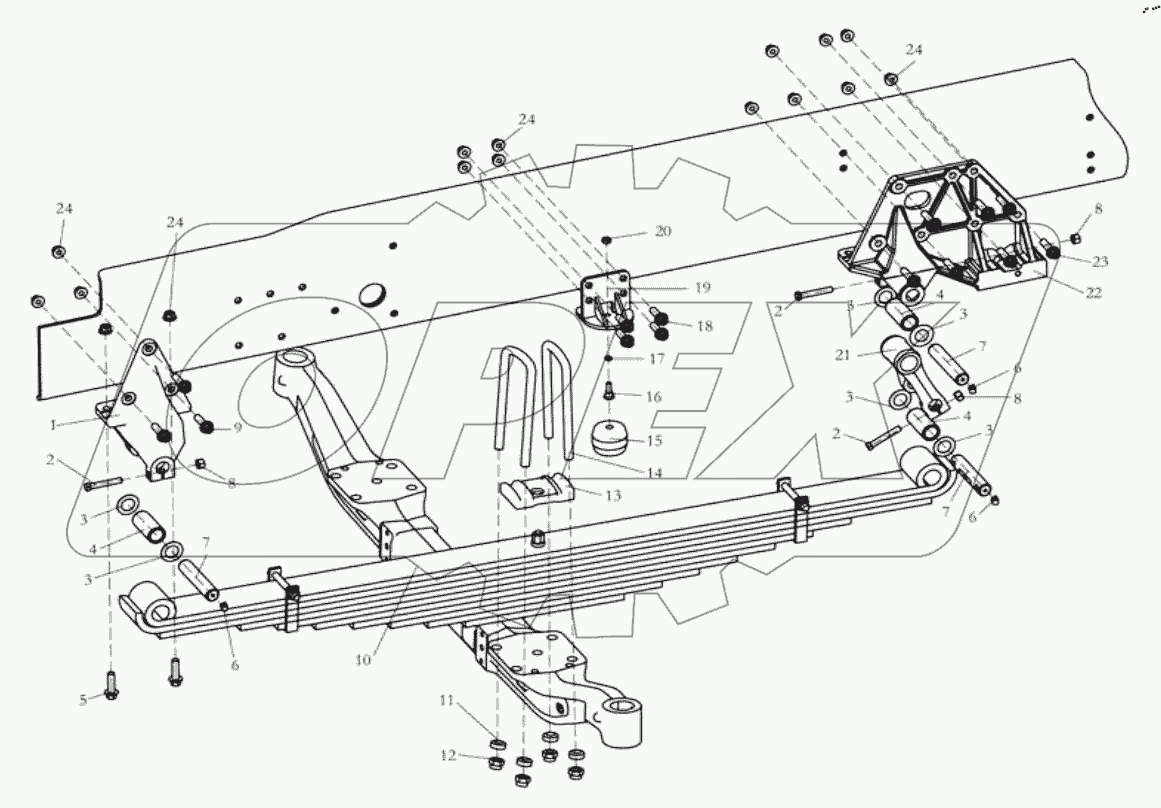 FRONT SUSPENSION (DC 95259690907)