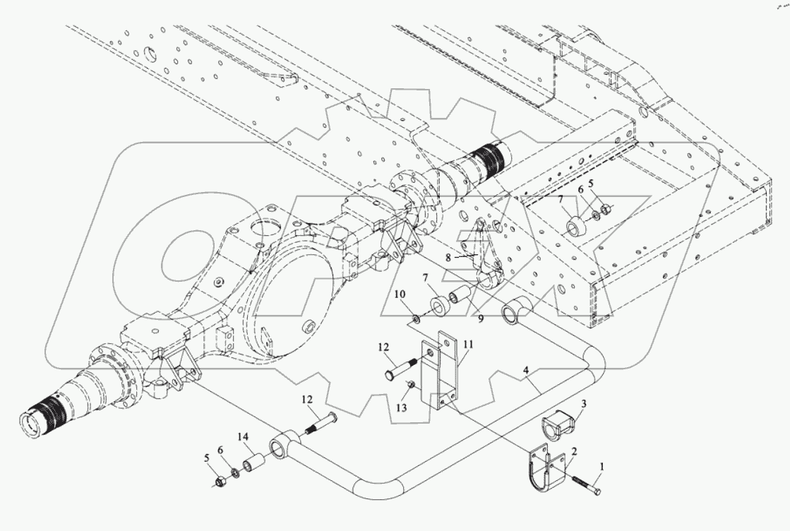  REAR STABILIZER BAR (DC95259680129)