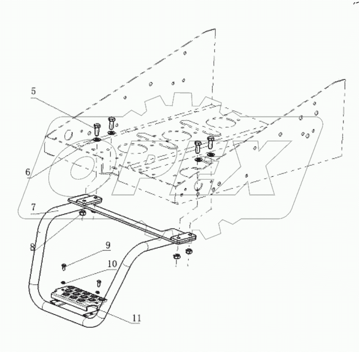  OPERATING FLAT ROOF AND LADDER