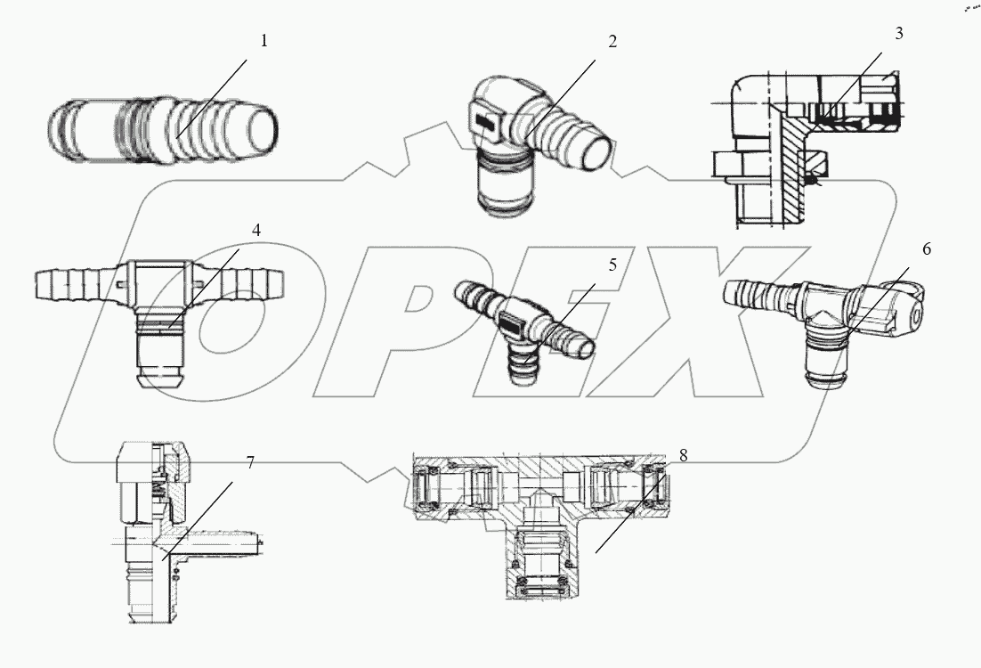  CONNECTING PARTS, LINE & NIPPLE JOINT