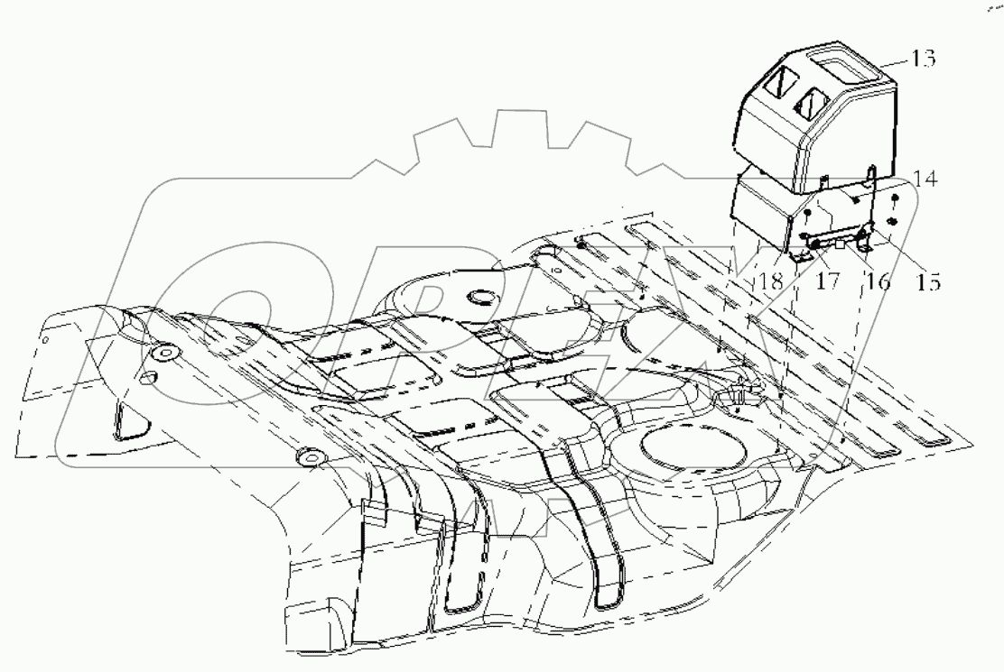  THE INTERIOR TRIM ASSEMBLY