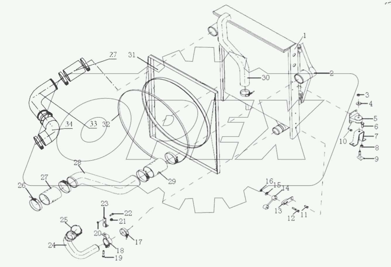  COOLER SYSTEM (F3000/WP12)