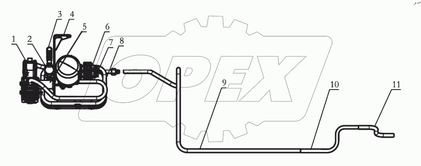  AIR COMPESSOR OUTER LINE