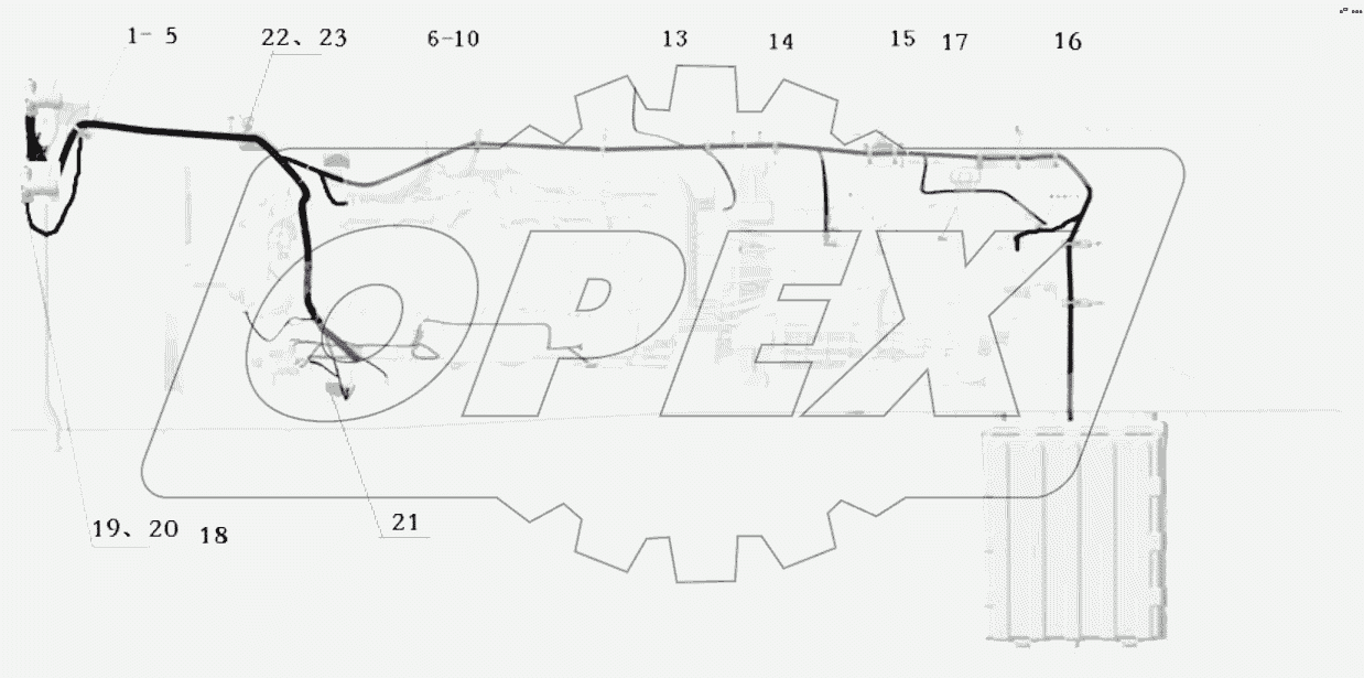  CHASSIS APPLIANCES / WPE40 / COLD AREA