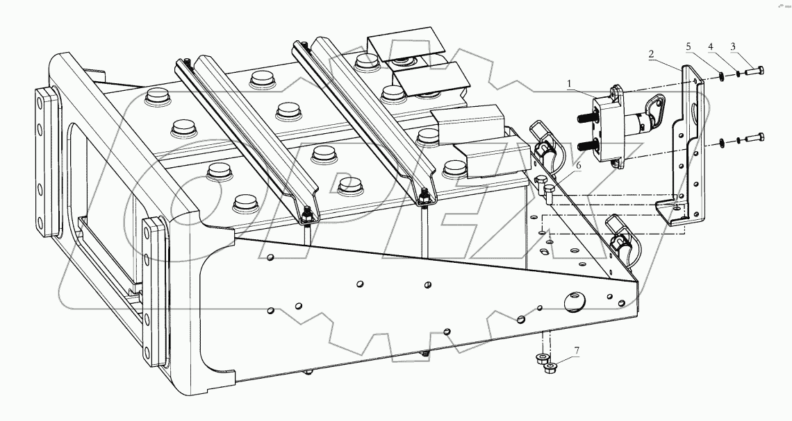  MAIN POWER SWITCH (CENTER SWITCH)
