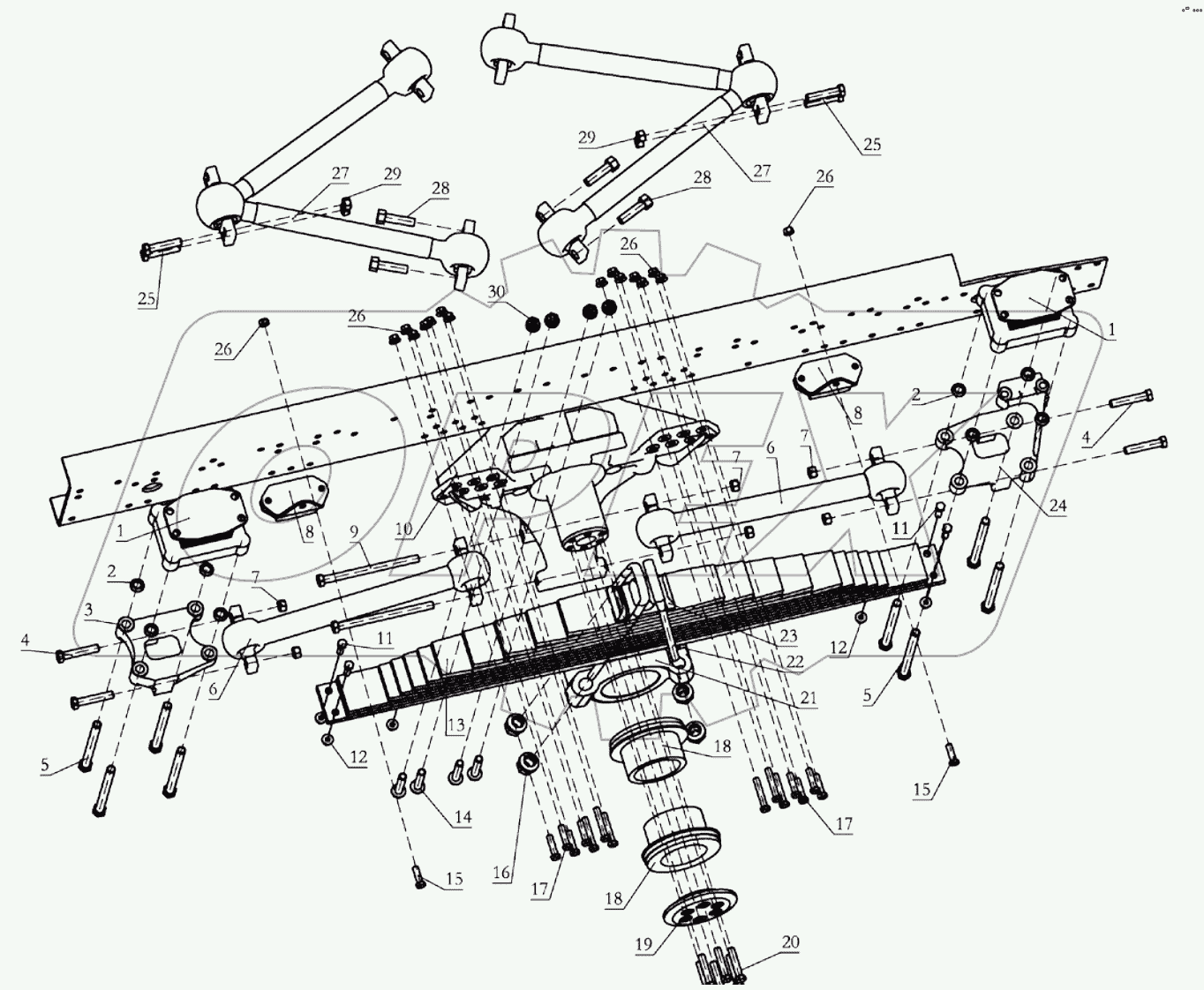  REAR SUSPENSION (DC95259520500)