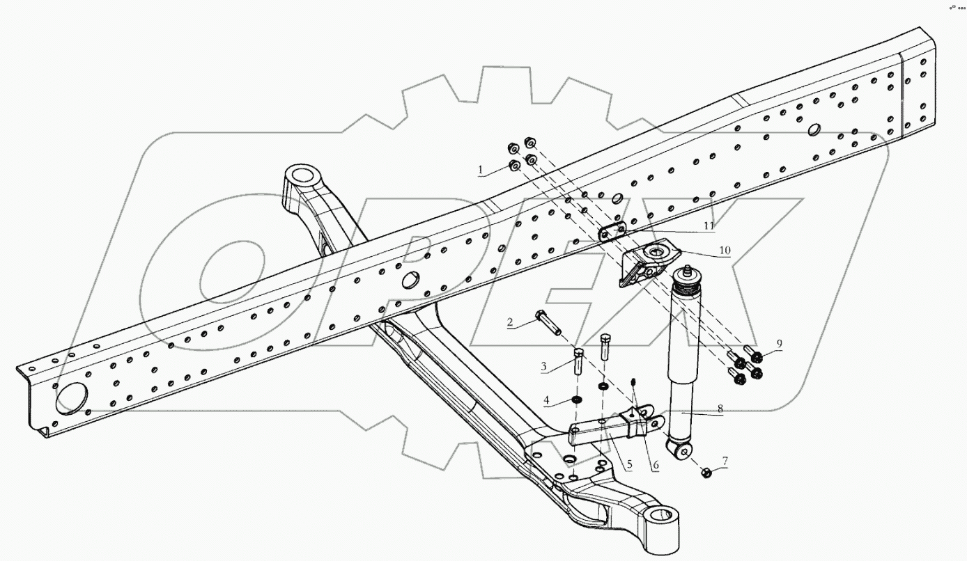  FRONT SHOCK ABSORBER (DC95259680214)