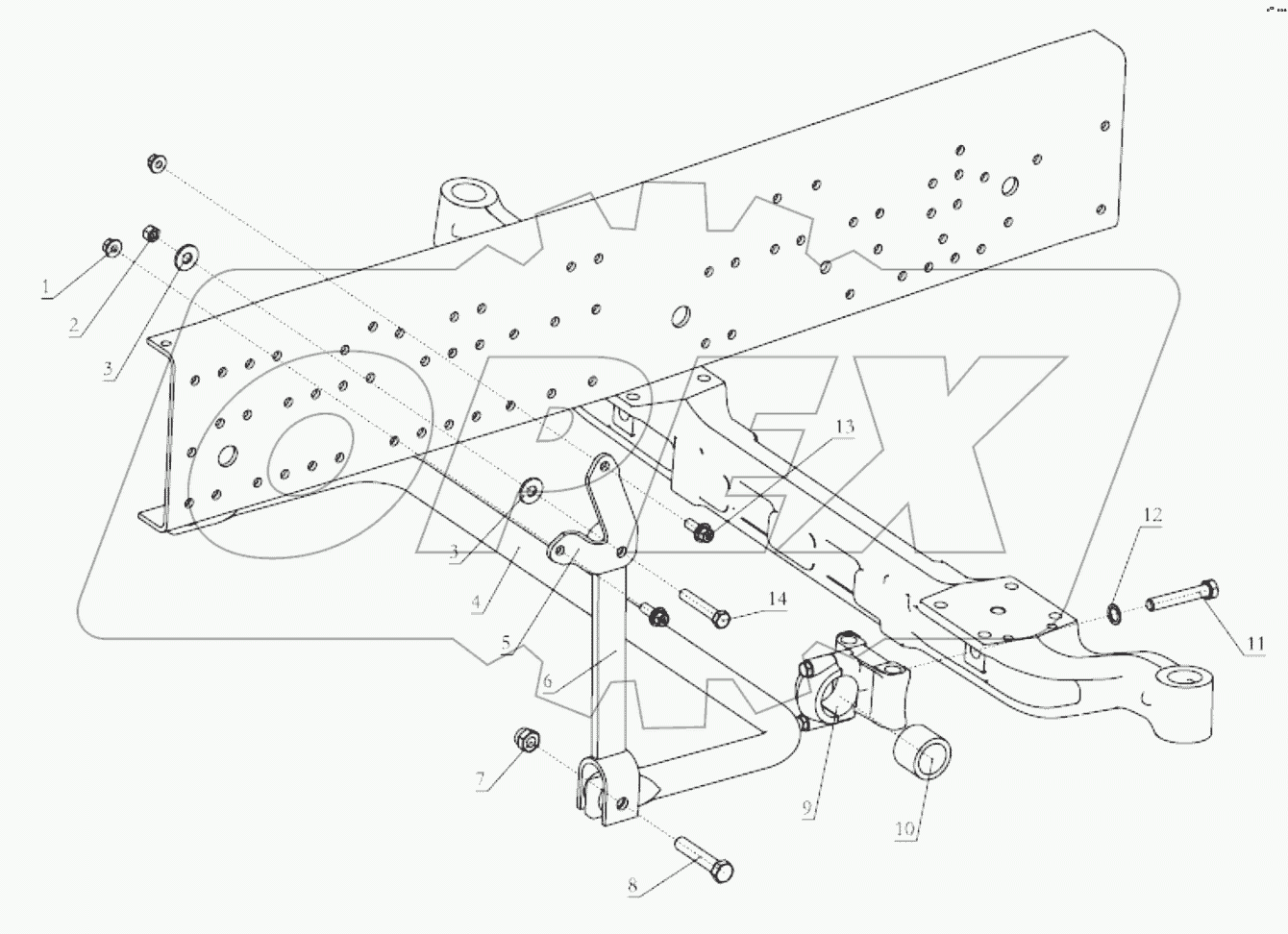  FRONT STABILIZER ASSY (DC95259680214)