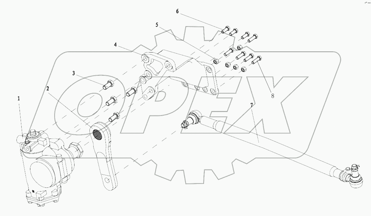  SINGLE SHAFTS STEERING TRANSMISSION DEVIC