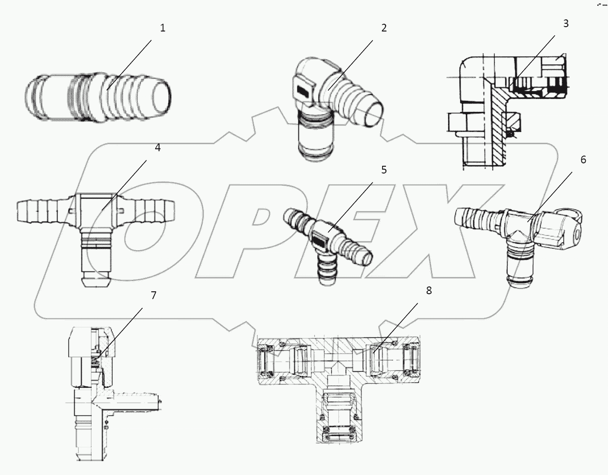  CONNECTING PARTS, LINE & NIPPLE JOINT
