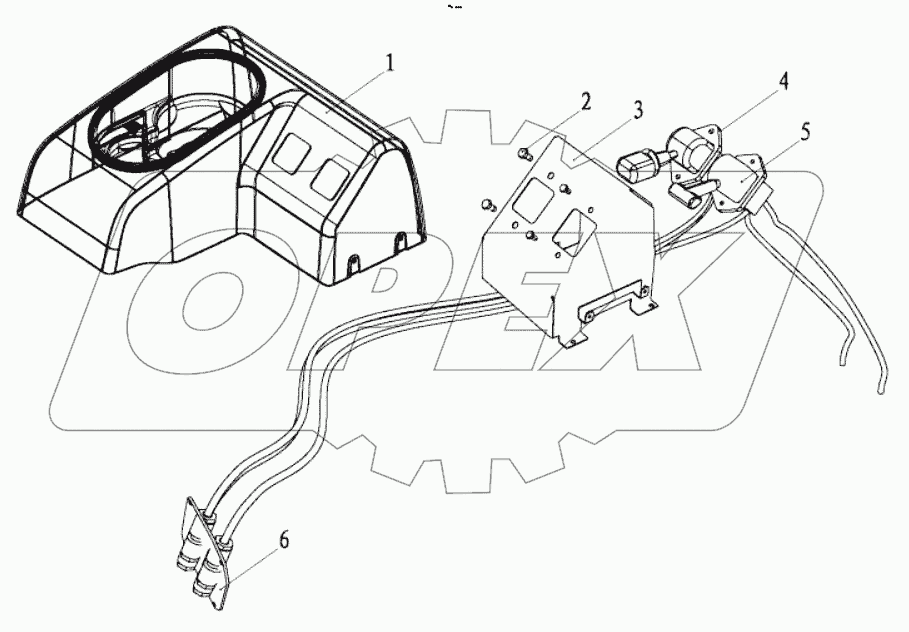  PARKING BRAKE CONTROL DEVICE