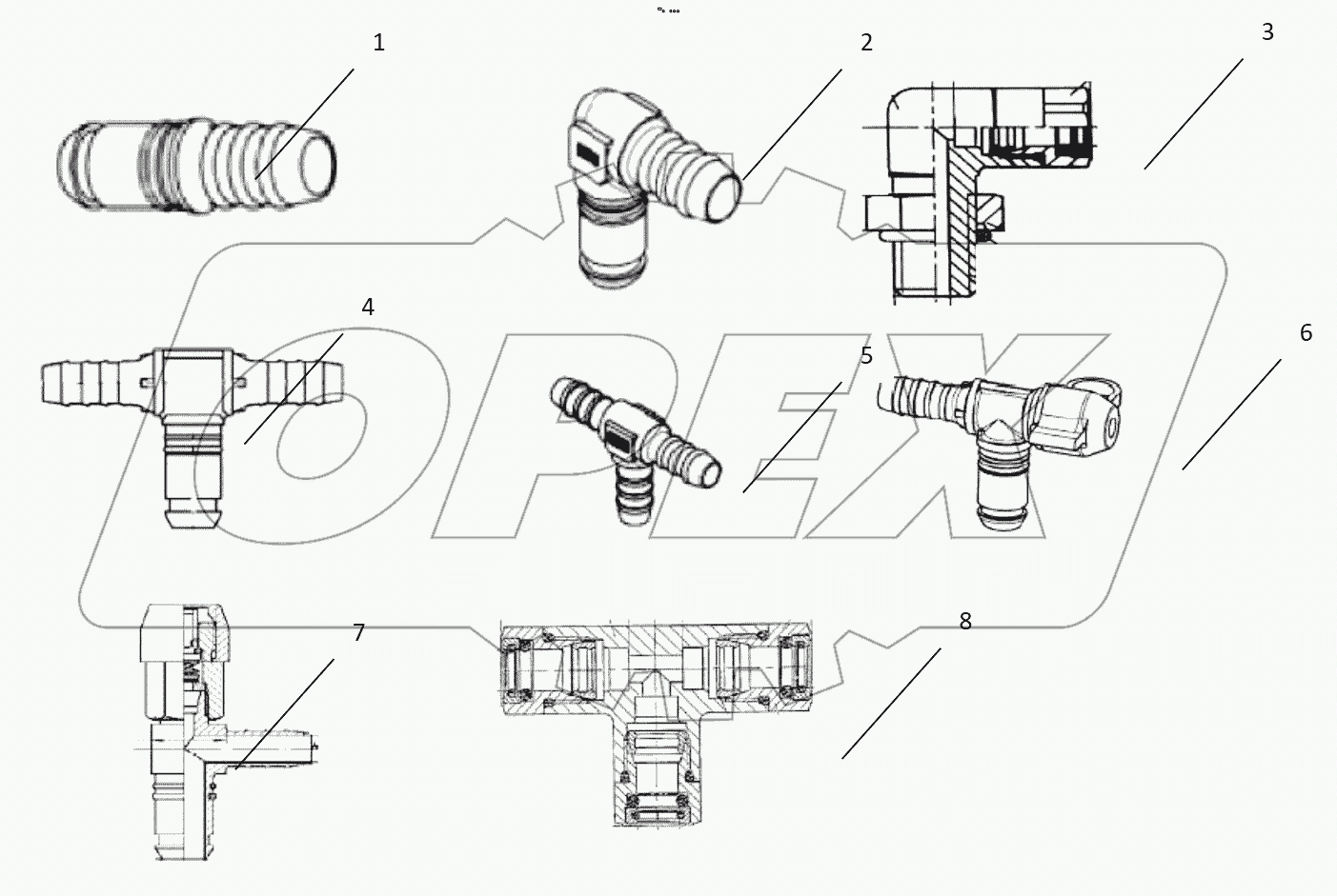  CONNECTING PARTS, LINE & NIPPLE JOINT