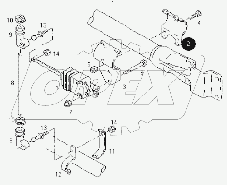  FRONT AIR SPRING AIR CONTROL DEVICE