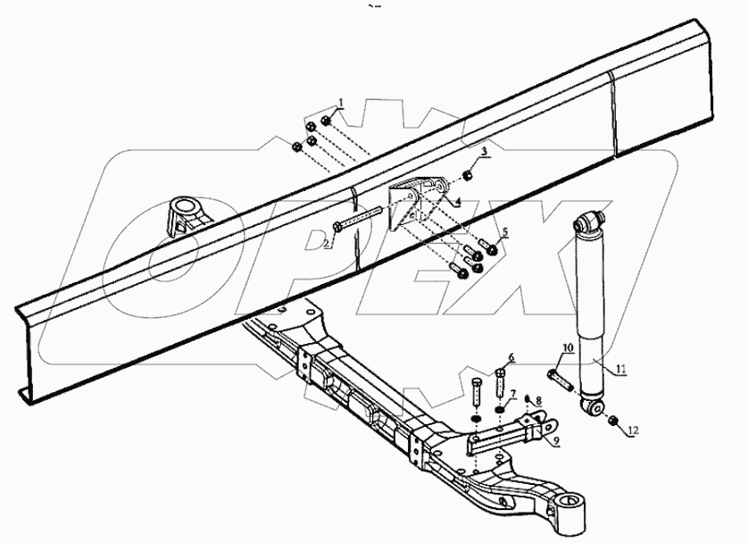  FRONT  SHOCK ABSORBER (DC95259680451)