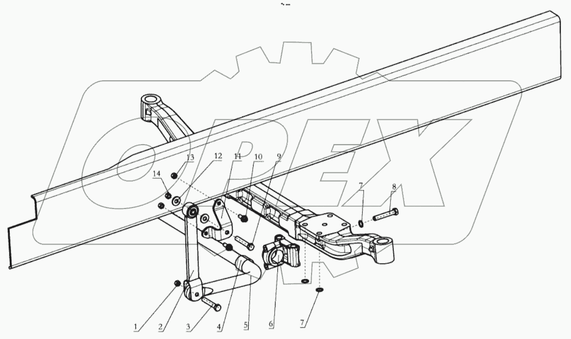  FRONT STABILIZER ASSY (DC95259680451)