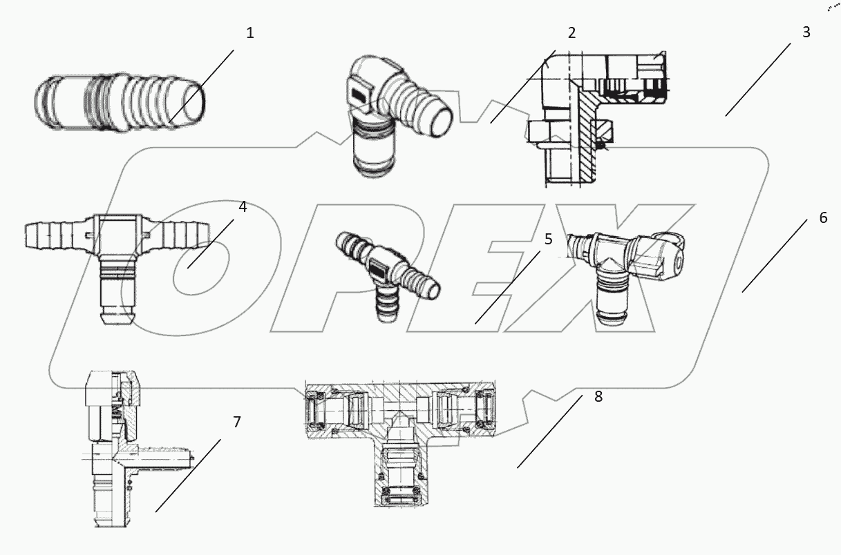  CONNECTING PARTS, LINE & NIPPLE JOINT
