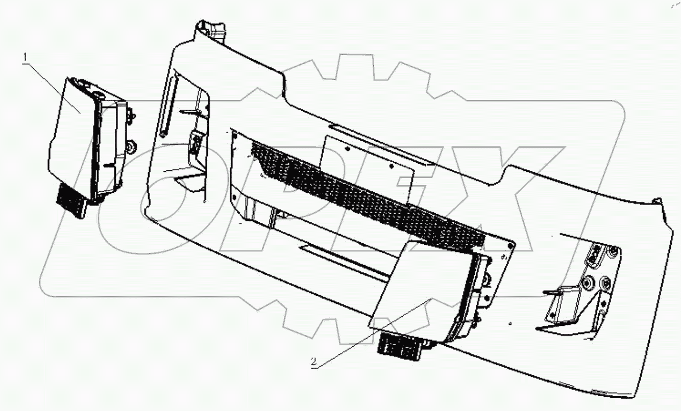  HEADLAMPS WITH FLASHER