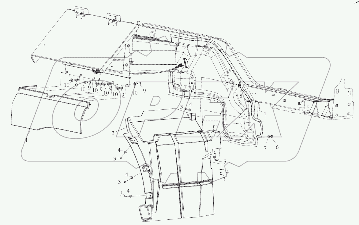  RIGHT WING DAUGHTER BOARD