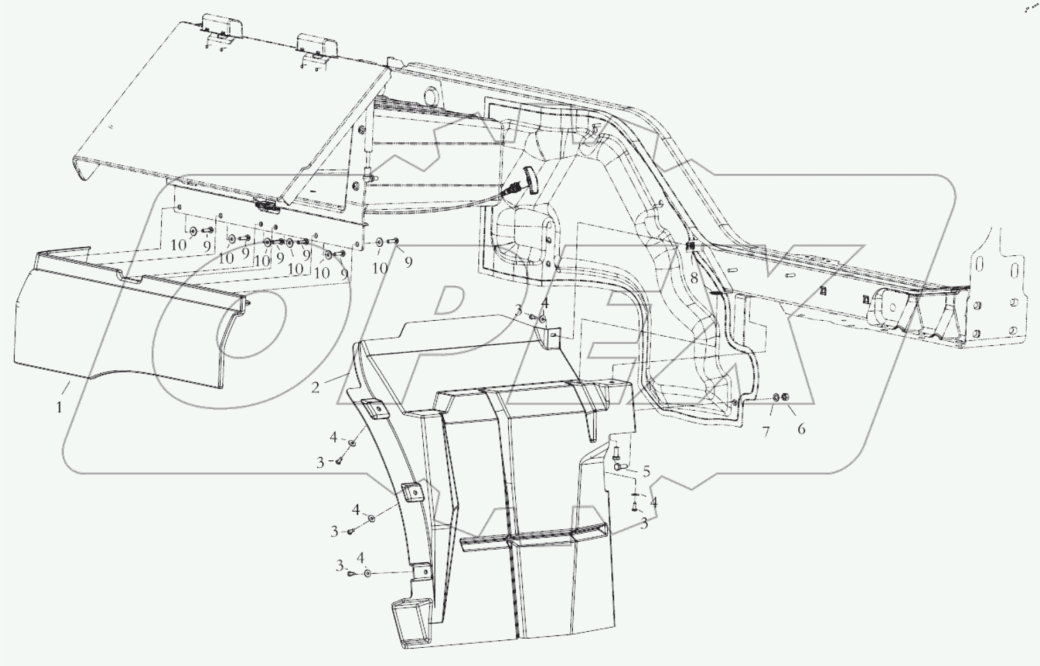  RIGHT WING DAUGHTER BOARD