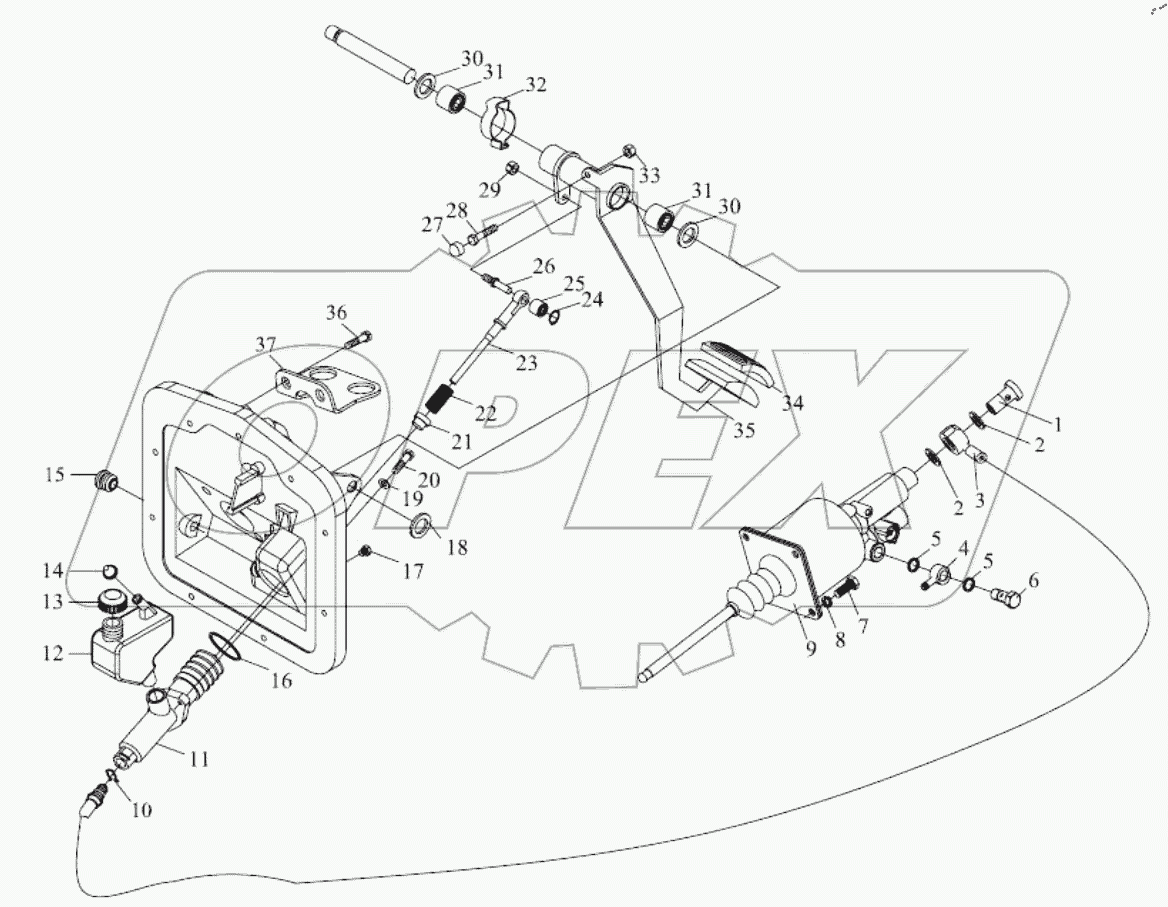  PULL  CLUTCH  CONTROL DEVICE