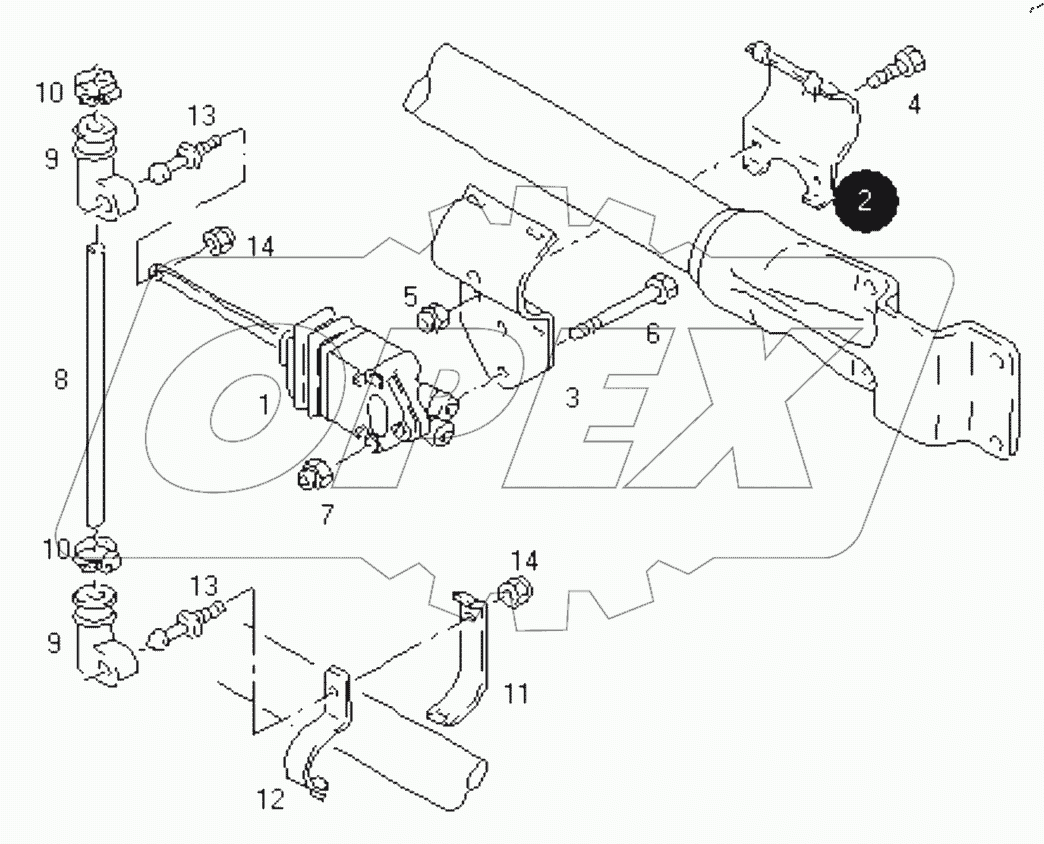  FRONT AIR SPRING AIR CONTROL DEVICE