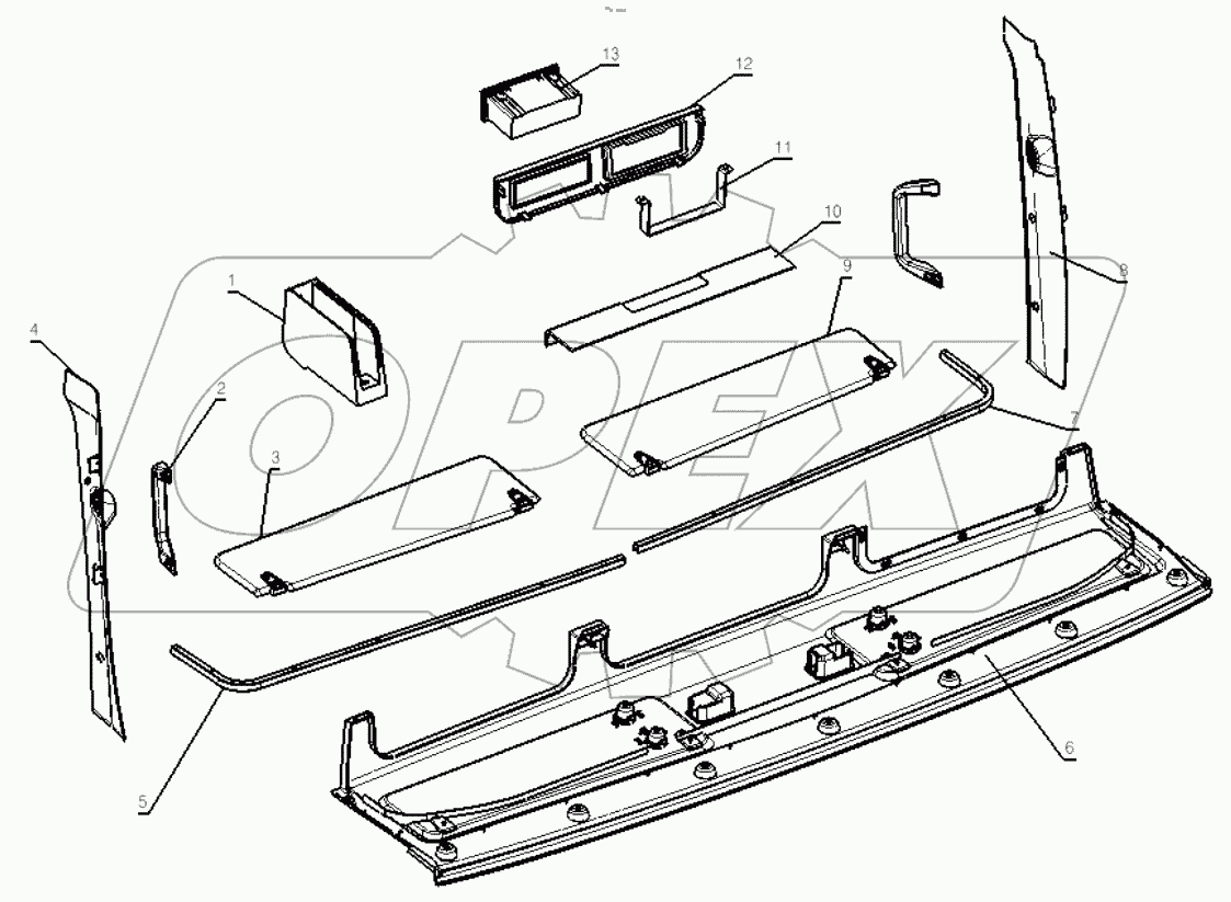  LOW ROOF LENGTHENING SUNDRY