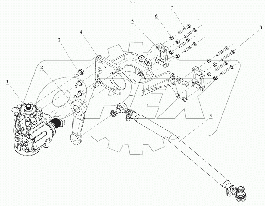  STEERING TRANSMISSION DEVICE