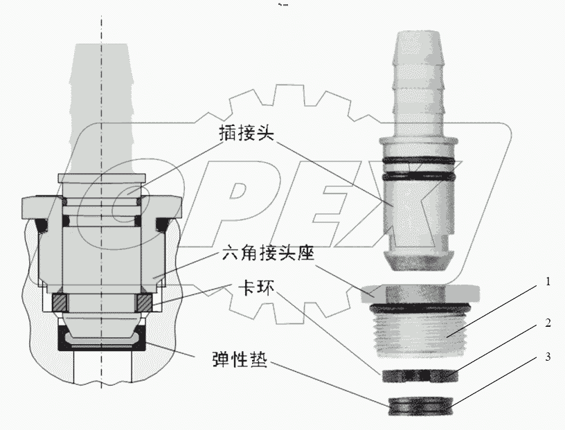  CONNECTING PARTS, LINE & NIPPLE JOINT