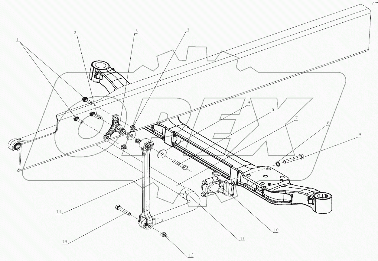  FRONT STABILIZER ASSEMBLY (DC95319680198)