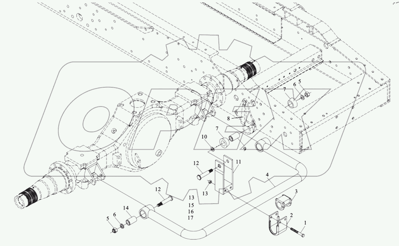  REAR STABILIZER BAR (DC95319680198)