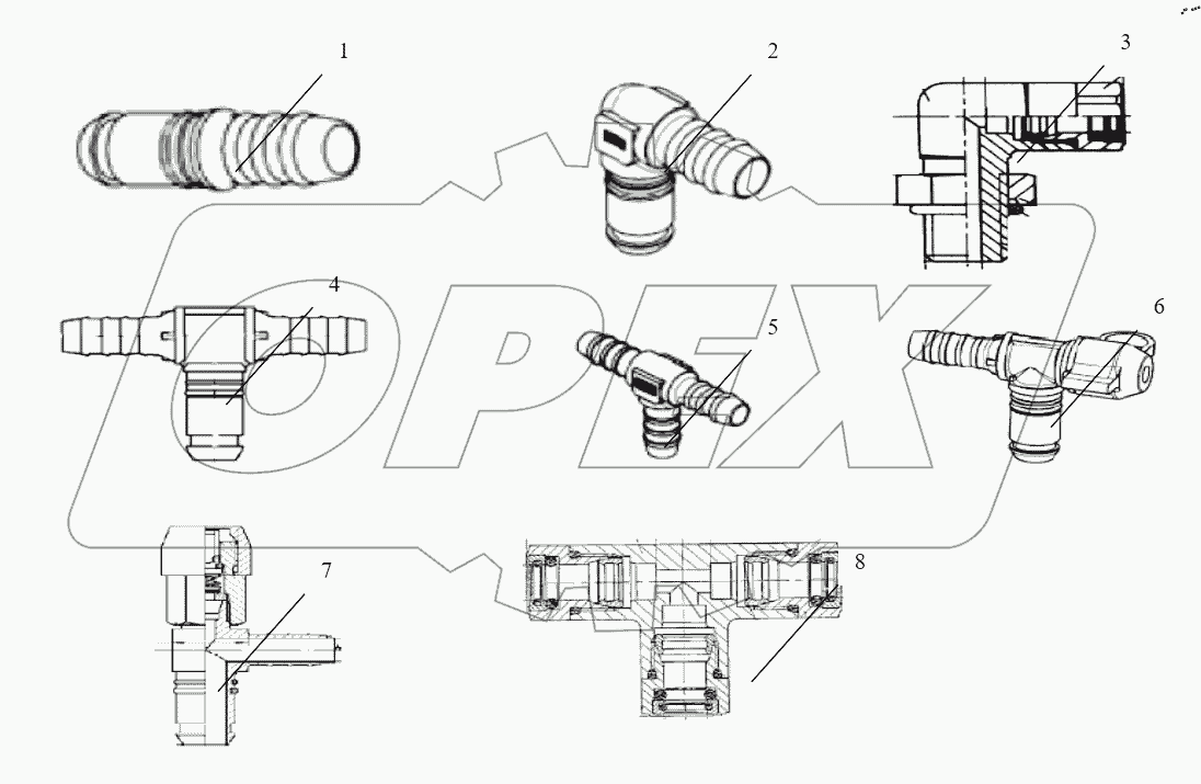  CONNECTING PARTS, LINE & NIPPLE JOINT