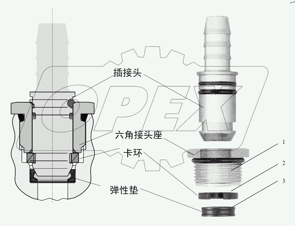  CONNECTING PARTS, LINE & NIPPLE JOINT