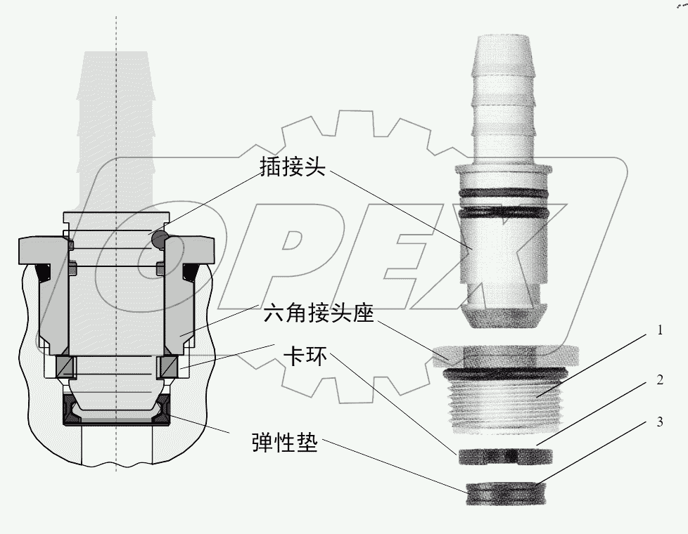  CONNECTING PARTS, LINE & NIPPLE JOINT