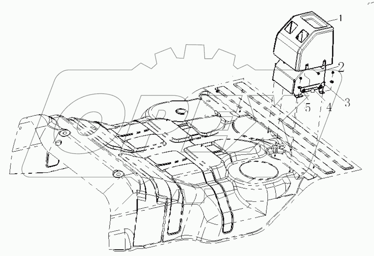  THE INTERIOR TRIM ASSEMBLY