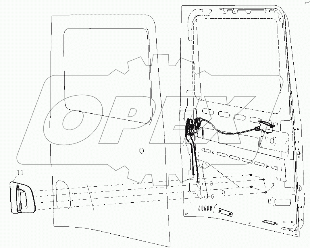  RIGHT DOOR LOCK SYSTEM