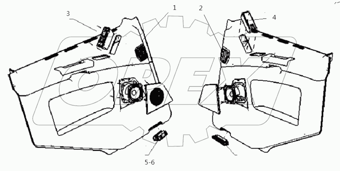  CAB ELECTRICAL ACCESSORIES