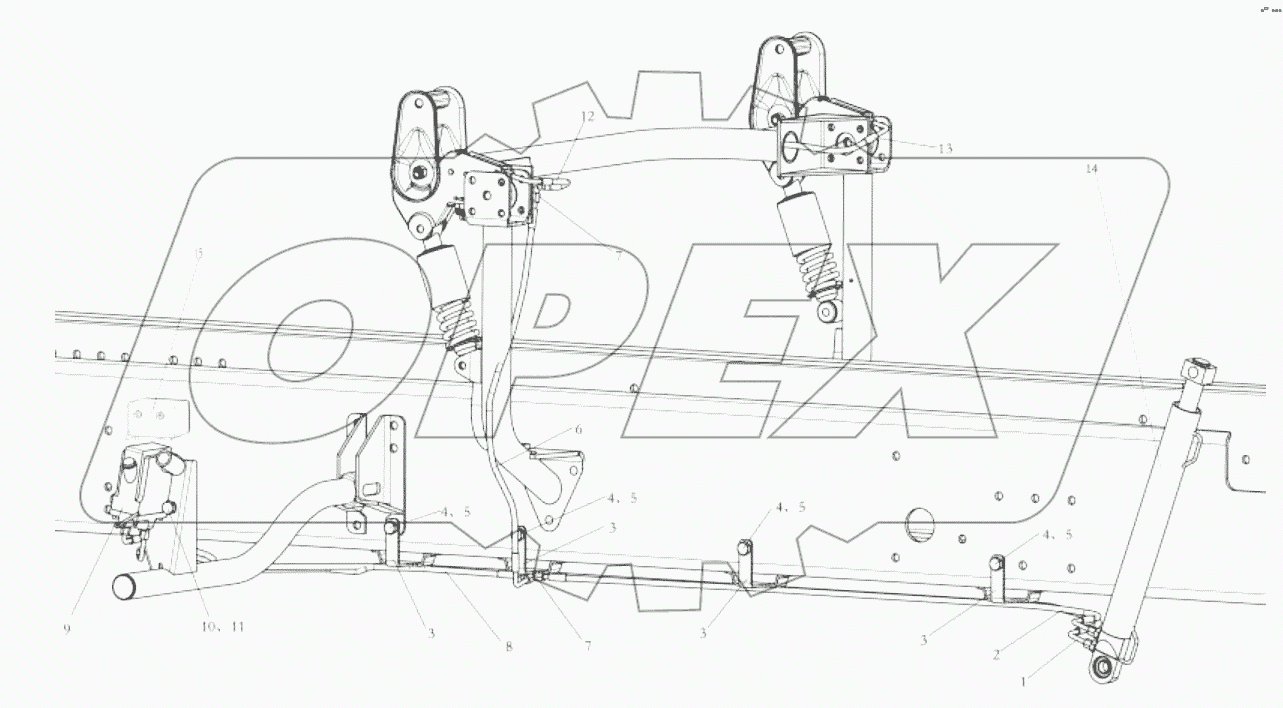  CAB HYDRAULIC TILTING EQUIPMENT