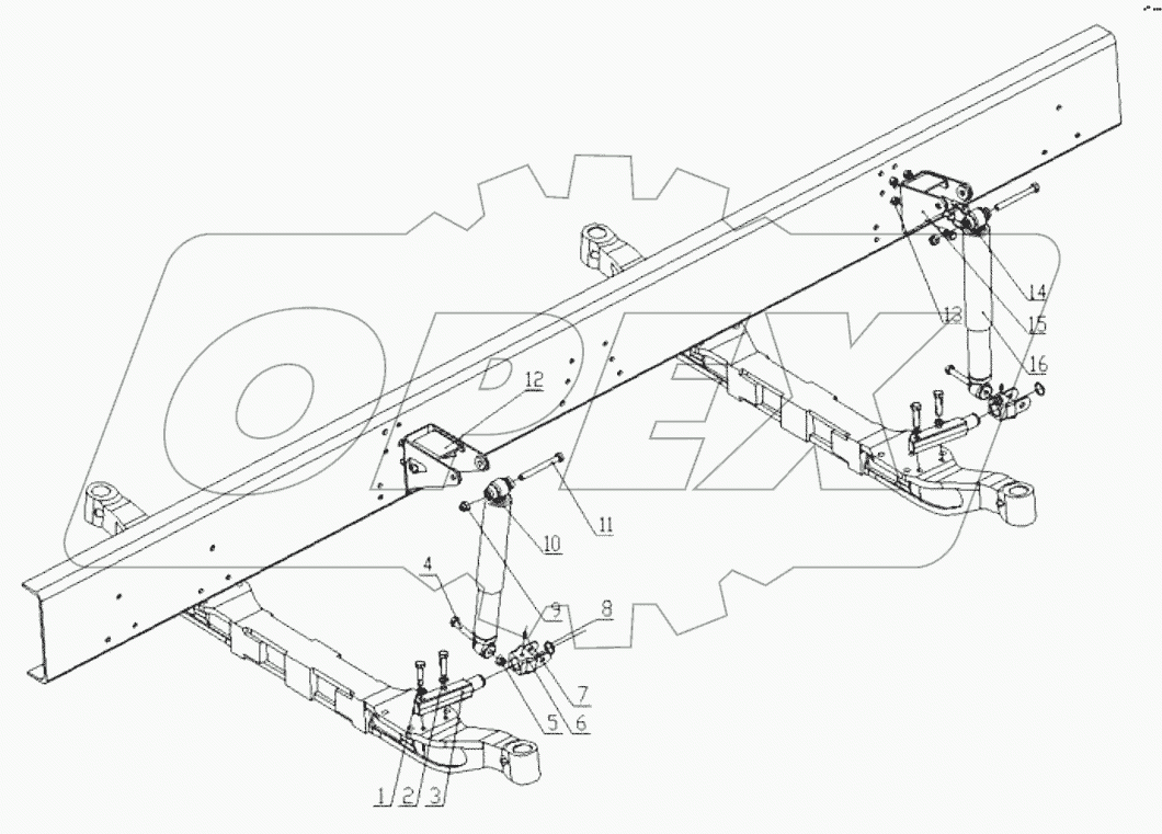  FRONT SHOCK ABSORBER DC95319680144