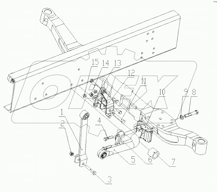  FRONT STABILIZER ASSY DC95319680144